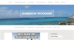 Desktop Screenshot of harrisonwoodard.com